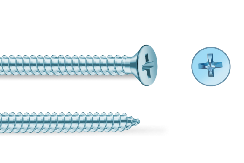 MS CSK Phillips Self Tapping Screw
